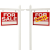 just listed and just sold for sale signs